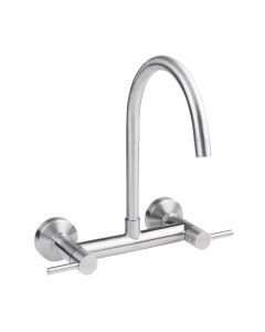 Mezc para Cocina a Pared Cpo Externo Acero Inoxidable URREA