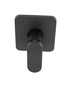 Monomando de Empotrar para Regadera Negro Mate Dica