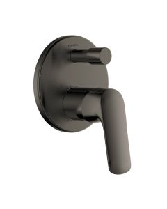 Monomando con Desv para Regadera Cassia Gun Metal URREA
