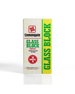 Mortero Glass Block 20 kg Cemenquin