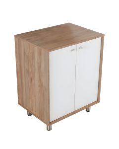 Mueble para Baño Vessel Vital 60 cm Miel con Monomando Alto Corona
