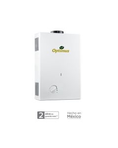 Calentador Instantáneo Optimus OI-07 Gas LP 8 L/min