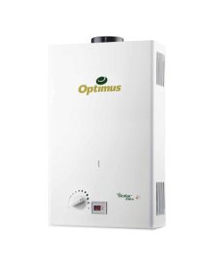 Calentador Instantáneo de Respaldo Solar Optimus OIRS-12 B Gas LP 12 L/min