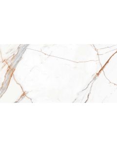 Piso Calacatta Gold Blanco 60 x 120 cm Rectificado Porcelanite - CAJA con 2.16 m²