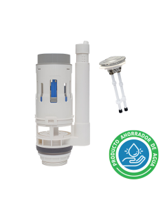 Válvula de Descarga para Tanque de Sanitario Blanco 50 mm (2") Dual 2" — 197 mm