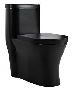 Sanitario (WC) One Piece Sevilla Dual Negro Mate Corona