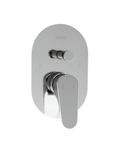 Monomando Regadera Con Desviador Potenza Cromo