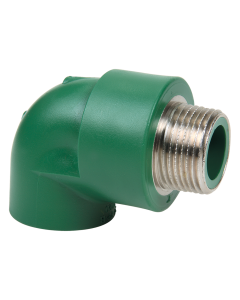 Codo rosca macho 90° de 25 mm x 3/4"