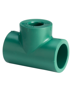 Tee reducida central de 90 x 90 x 75 mm
