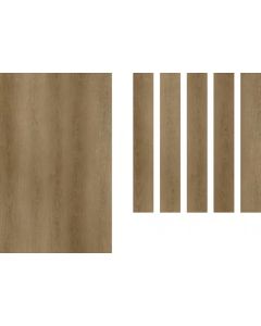 Piso SPC Madera Sable Marrón 18.2x122 cm Porcelanite