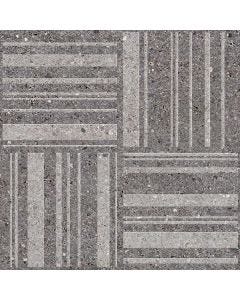 Piso Noe Deco 20X20 Grafito 1.59M2 PORCELANITE