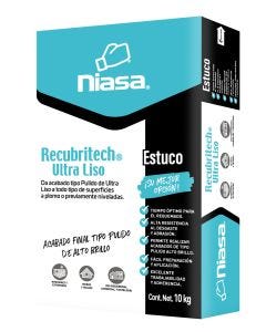 RECUBRITECH ULTRALISO BCO 10KG