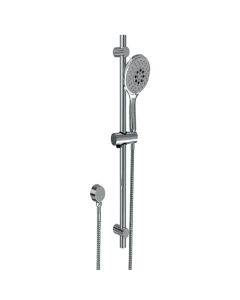 Regadera manual cromo 5 tipos de chorro