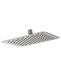 Regadera plana tipo lluvia cromo 10" ecoperformance