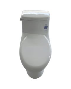 Sanitario (WC) Cádiz Una Pieza Alargado 4.8 L Blanco Corona
