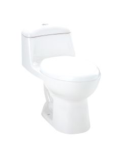Sanitario (WC) Smart II One Piece Alargado con Asiento 4.8 L Blanco Corona