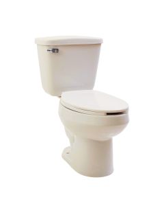Sanitario (WC) Vienna Plus EL Dos Piezas Alargado 4.8 L Hueso Corona