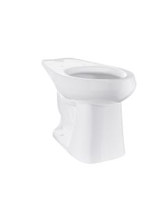 Taza Adriático alongada para fluxometro blanco 4.8 l
