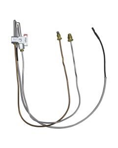 Termopar con Piloto y Electrodo 56 cm para Calentador de Gas LP Coflex