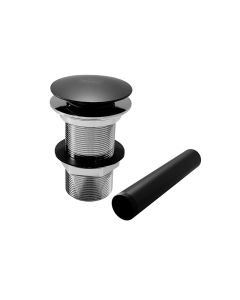 Contra de Push sin Rebosadero para Lavabo Ébano