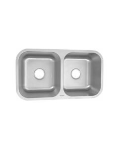 Tarja Tiber para Cocina TBK3318-9 de Submontar Dos Tinas Acero Inoxidable
