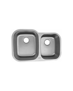Tarja Tiber para Cocina TBK3221-9 de Submontar Dos Tinas Acero Inoxidable
