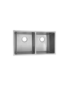 Tarja Tiber para Cocina TBS8244-9 de Submontar Dos Tinas Acero Inoxidable