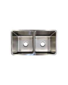 Tarja Tiber para Cocina TBK3319-C de Submontar Dos Tinas Acero Inoxidable