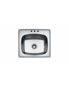 Fregadero 635.560 1C, instalación empotre Teka 635.560 1C (25.22) 7”