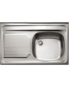 Fregadero Teka EASY 80.50 1C 1E C/20 I/D (C/C 3Ø IZQ)