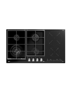 Parrilla Vitrocerámica de Gas e Inducción de Exterior 51x900x510 mm Teka JZC 96342 BBB BK