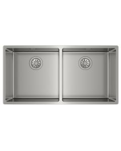 Fregadero de Submontar con SilentSmart Teka Be Linea RS15 2C 860