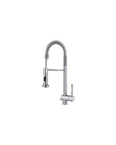 Grifo de Cocina Monomando Cromo Extreme Glow con caño giratorio y flexible Teka Pro (MY1)