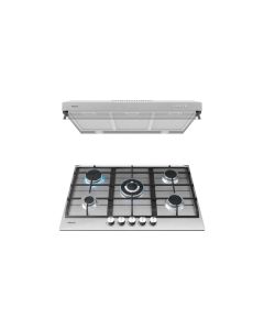 Campana Extractora de 135x798x480 mm + Parrilla a Gas de 55x750x510 mm Teka DUETTO DELUXE 75