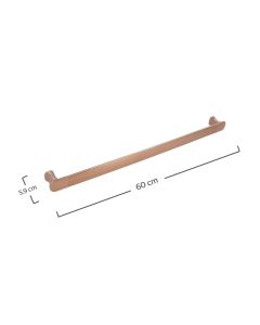 Toallero Barra Largo Cassia Rose Gold URREA