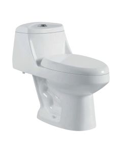 Sanitario (WC) One Piece Toscana Dual Flush Color Blanco Tendenzza