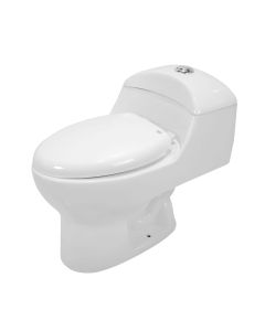 Sanitario (WC) One Piece Mazara Dual Flush Color Blanco Tendenzza