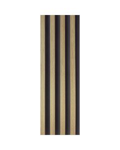 Panel Wpc Interior 16X290 Roble Black 10 Piezas TILES 2000