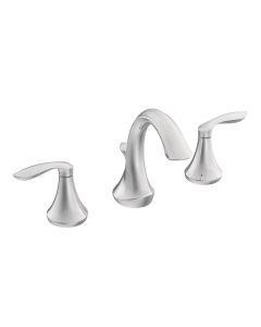 Trim de Mezcladora para Lavabo Eva de Dos Llaves Cromo Moen