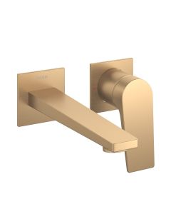 Monomando a muro para Lavabo Oro/Bronce Moen