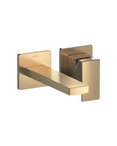 Monomando A Muro Para Lavabo Moen Oro Bronce