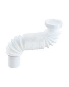 Tubo Flexible Largo con Rosca para Céspol Blanco Urrea