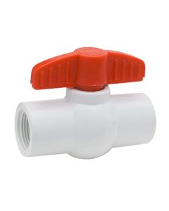 Válvula de Esfera Roscable 3/4" PVC Hidráulico Dica