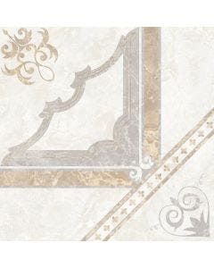 Piso Arteaga Brillante 35.7 x 35.7 cm Crema - CAJA con 1.78 m²
