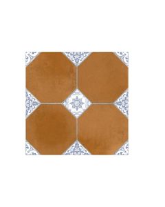 Piso Castilla Mate / Efecto Brillo 37 x 37 cm Terracota - CAJA con 2.11 m²