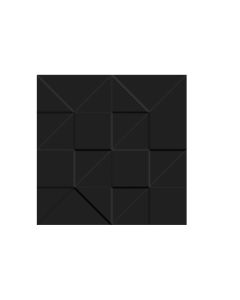 Piso Spritz 20.1 x 20.1 cm Negro - CAJA con 1.53 m²