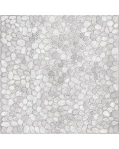 Piso Yukon 55.5 x 55.5 cm Blanco - CAJA con 1.54 m²