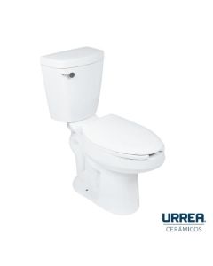 Sanitario (WC) Contract Ada Alargado con Manija Frontal y Asiento Blanco Urrea