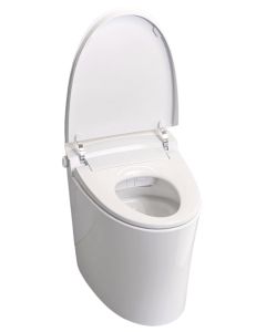 Sanitario WC EON Inteligente Alargado con Asiento Blanco Corona