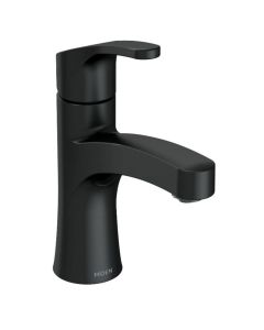 Monomando para lavabo Danika negro mate